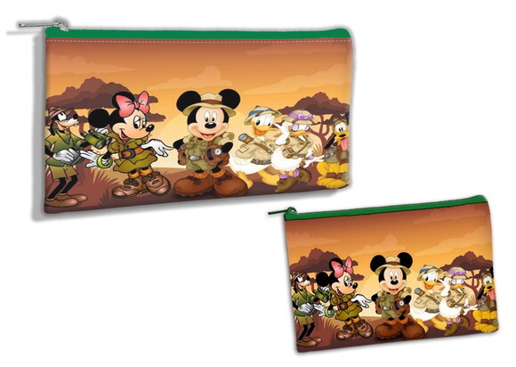 Necessaires Slim + Porta Moeda Personalizada Mickey Sáfari