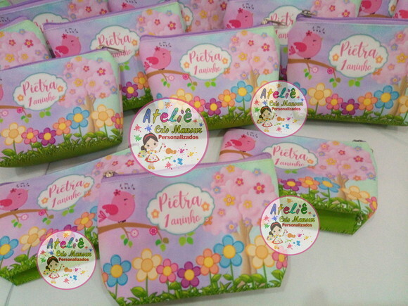 Necessarie personalizada Jardim encantado