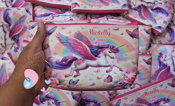 Unicórnio - Necessaire Personalizada
