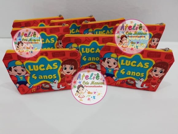 Necessaire Personalizada - Tema Lucas Neto