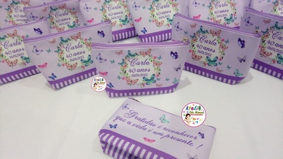 Necessaire Personalizada Borboleta