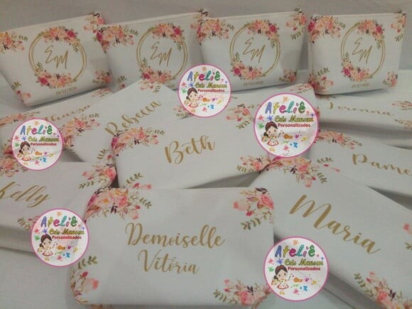 NECESSAIRE PERSONALIZADA FLORAL