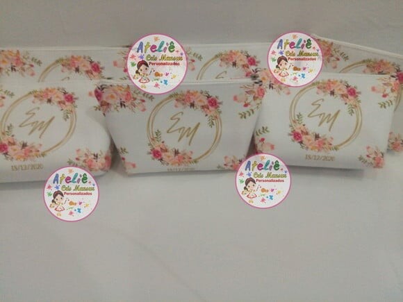 NECESSAIRE PERSONALIZADA FLORAL