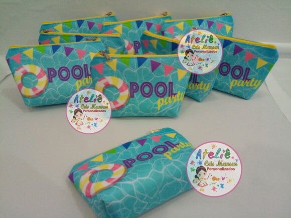 Necessaire personalizada pool Party