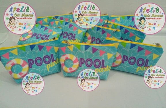 Necessaire personalizada pool Party