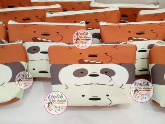 Necessaire Personalizada urso Sem Curso
