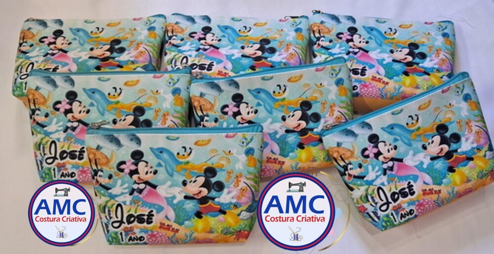Turma do Mickey no Fundo do Mar- Necessarie Personalizada