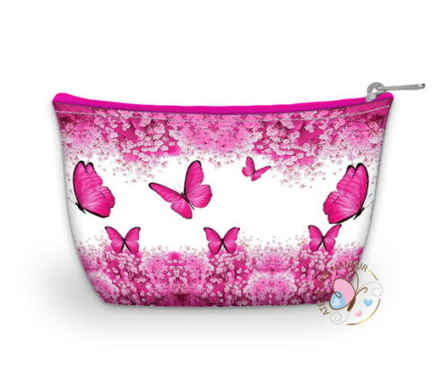 Borboleta Pink - Necessaire Personalizada