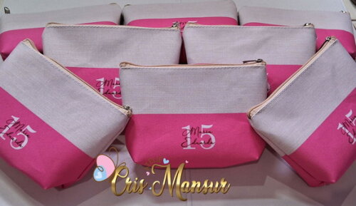 Lembrancinha Debutante - Necessaire Personalizada