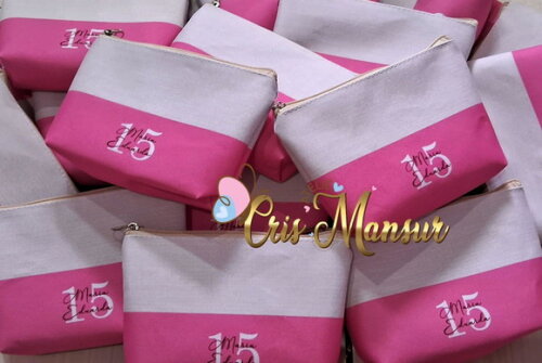 Lembrancinha Debutante - Necessaire Personalizada