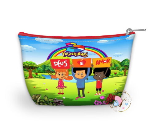 Lembrancinha Necessaire Personalizada - Tema 3 Palavrinhas