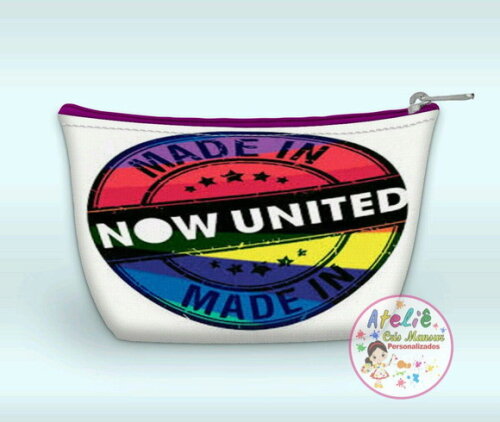 LEMBRANCINHA NECESSAIRE PERSONALIZADA NOW UNITED