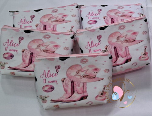 Lembrancinha Personalizada - Necessaire Boiadeira