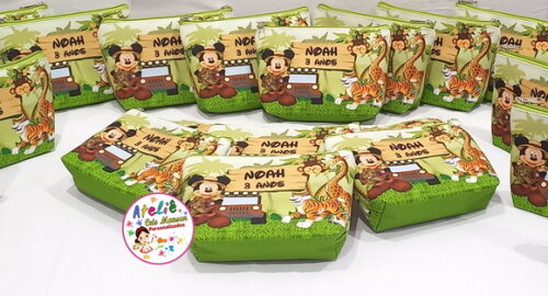 Mickey Sáfari - Necessaire Personalizada