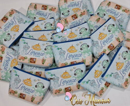 Necessaire Fundo do Mar