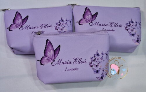 Necessaire Jardim Lilás