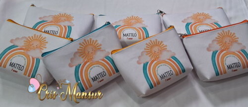 Necessaire Minha Primeira Volta ao Sol
