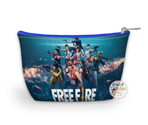 Necessaire Personalizada - Tema Free fire