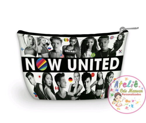 NECESSAIRE PERSONALIZADA - TEMA NOW UNITED