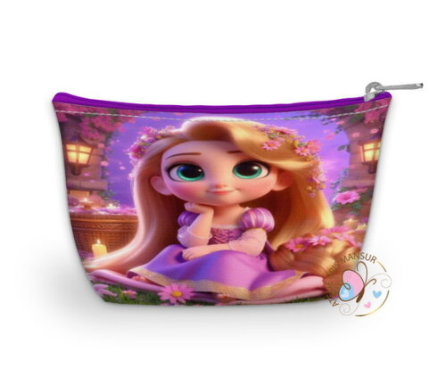 Necessaire Personalizada - Tema Rapunzel Baby Cut