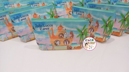 Necessaire personalizada Arca de noé