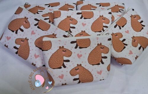 Necessaire Personalizada Capivara