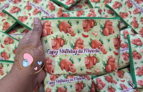 Necessaire Personalizada Capivara
