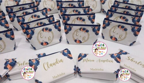 Necessaire personalizada Casamento