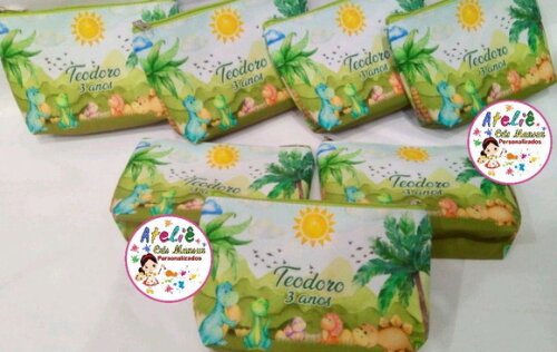 Necessaire Personalizada Dino Baby