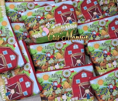 Necessaire Personalizada Fazendinha (fazemos Todos os Temas)
