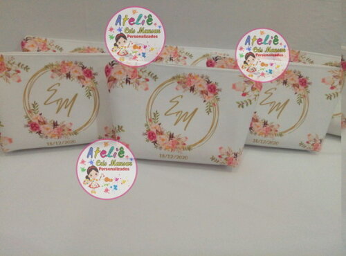 NECESSAIRE PERSONALIZADA FLORAL