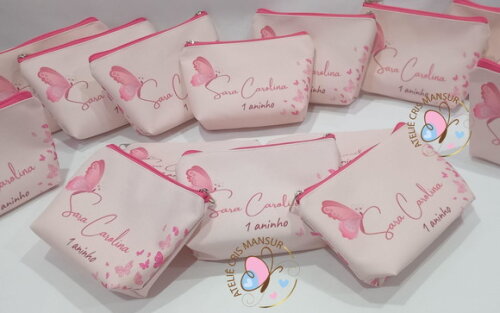 Necessaire Personalizada Jardim das Borboletas