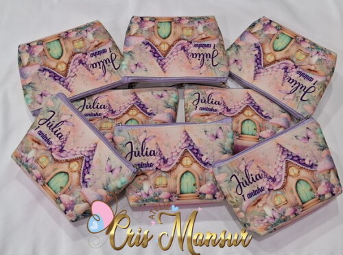 Necessaire Personalizada Jardim Encantado