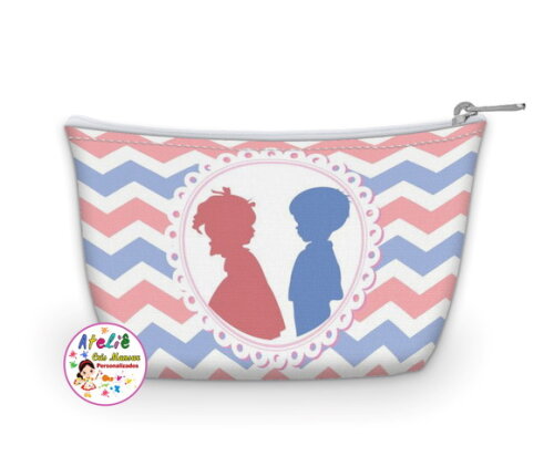Necessaire personalizada Lembrancinha Chá revelação