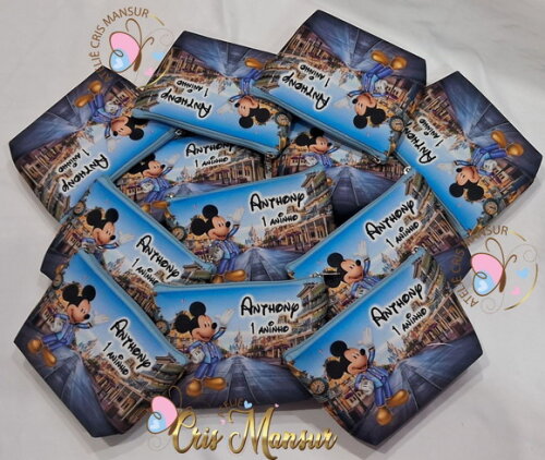 Necessaire Personalizada Mickey Disney