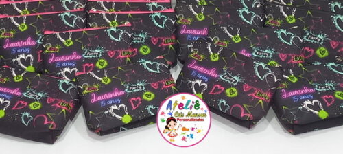 Necessaire Personalizada Neon