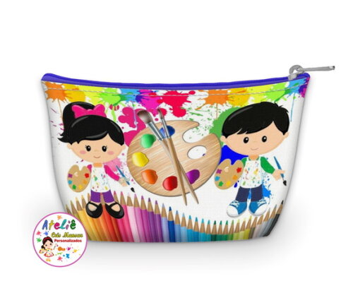Necessaire personalizada Pintando o 7