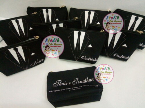 Necessaire personalizada Terno Padrinho