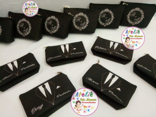 Necessaire personalizadas Para Padrinho de Casamento