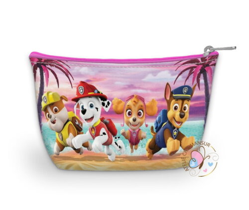 Necessarie Personalizada Patrulha Canina Rosa
