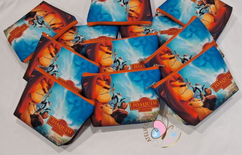 Rei Leão- Necessaires Personalizadas
