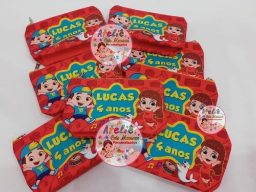 Necessaire Personalizada - Tema Lucas Neto