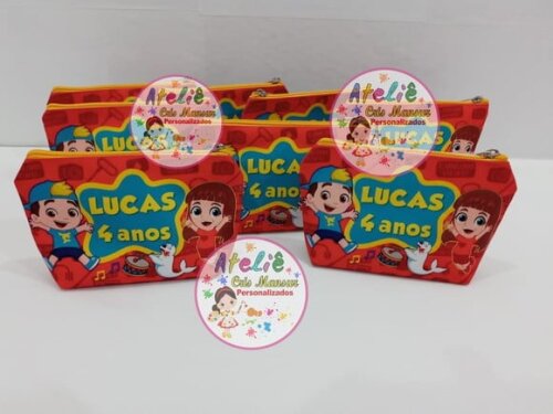 Necessaire Personalizada - Tema Lucas Neto