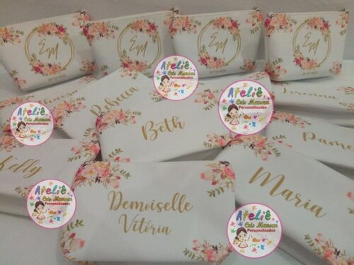 NECESSAIRE PERSONALIZADA FLORAL
