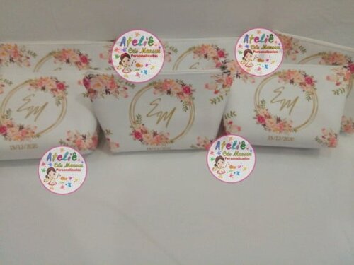 NECESSAIRE PERSONALIZADA FLORAL