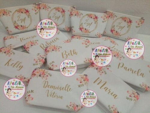 NECESSAIRE PERSONALIZADA FLORAL