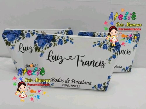 NECESSAIRE PERSONALIZADA FLORAL
