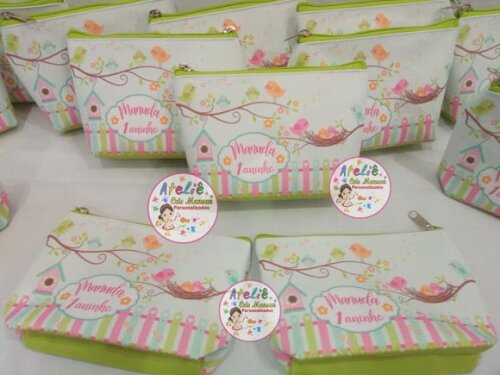 Necessaire Personalizada Jardim encantado