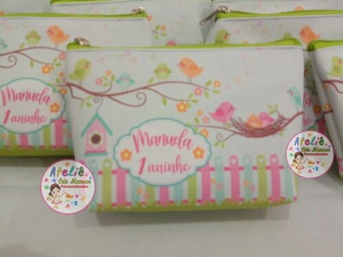 Necessaire Personalizada Jardim encantado