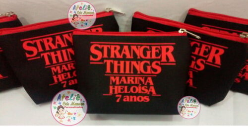 Necessaire Personalizada Strangers Things